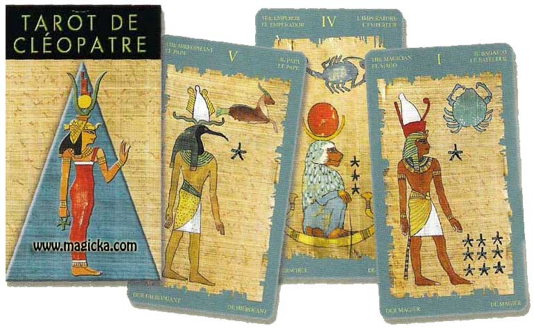 Tarot de Cléopatre jeu