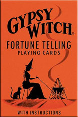 Gypsy Witch Fortune Telling playing Cards