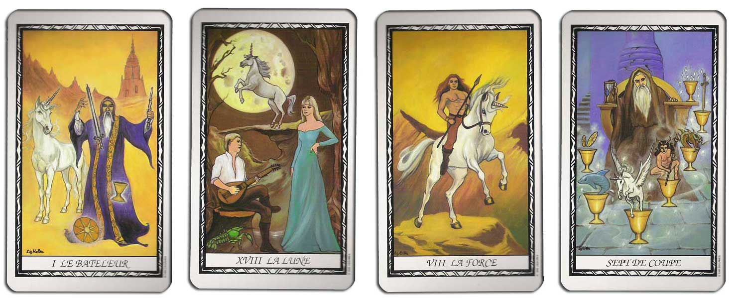 Tarot de la Licorne jeu