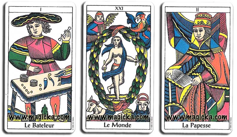 Le Tarot de Marseille AGMüller jeu