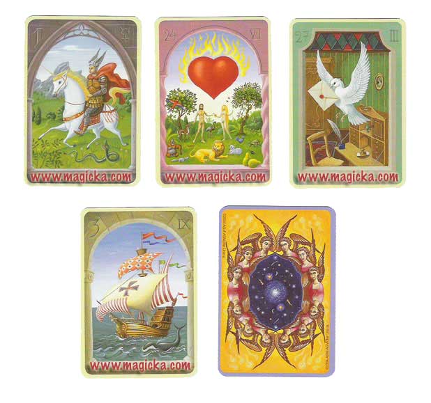 mystique lenormand jeu