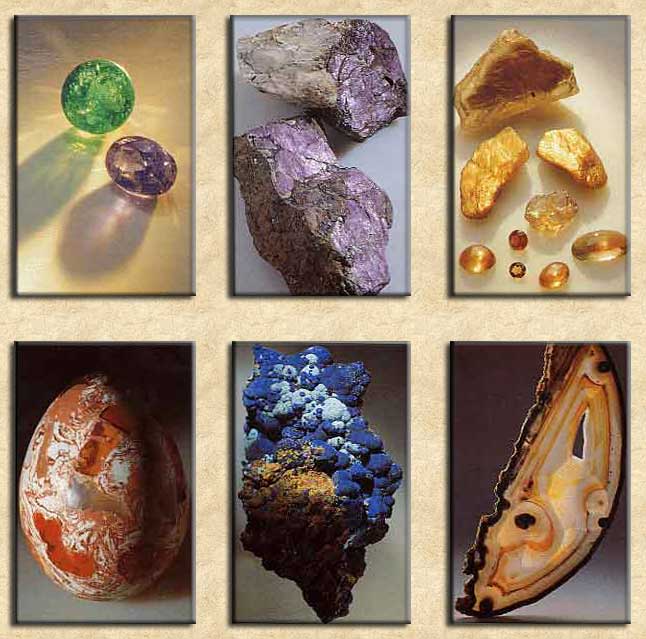 tarot des pierres précieuses et des cristaux