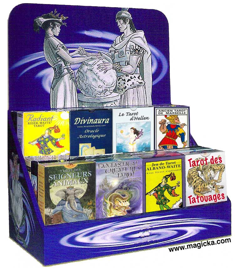 Pr&eacute;sentoir pour Tarot