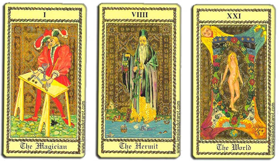 Scapini Medieval Tarot jeu