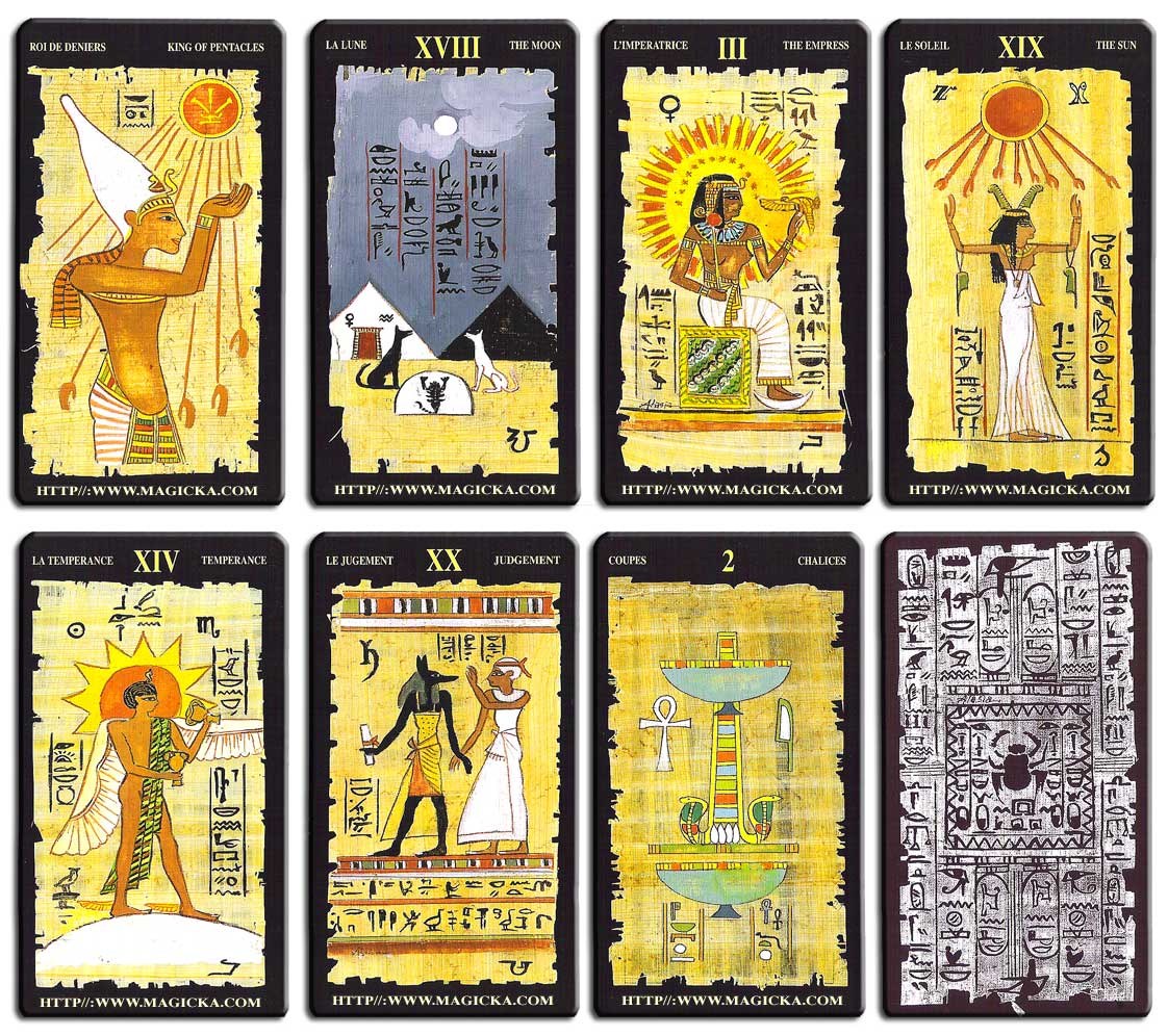 Tarot égyptien de silvana Alasia