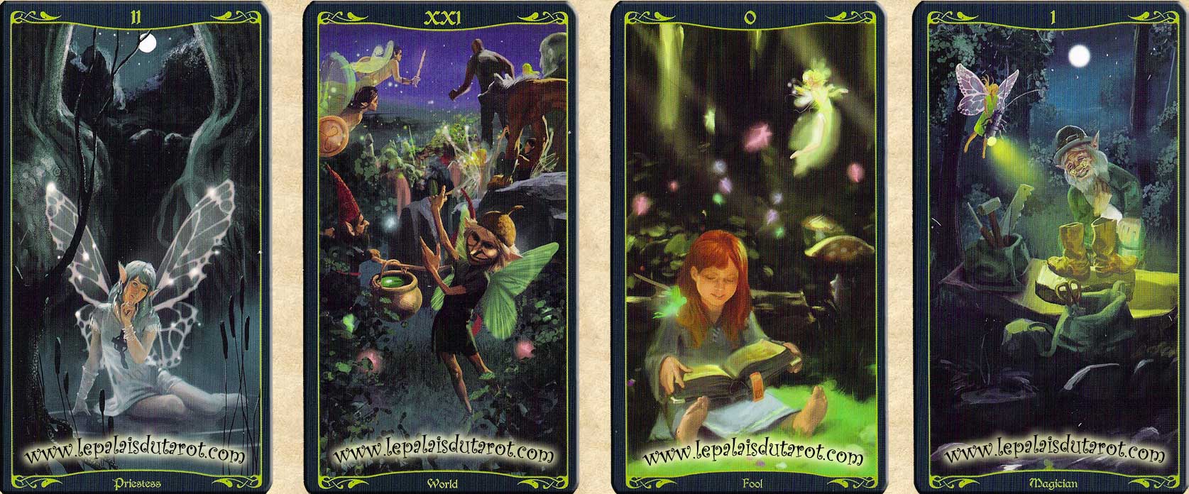 cartes du tarot des fées celtes