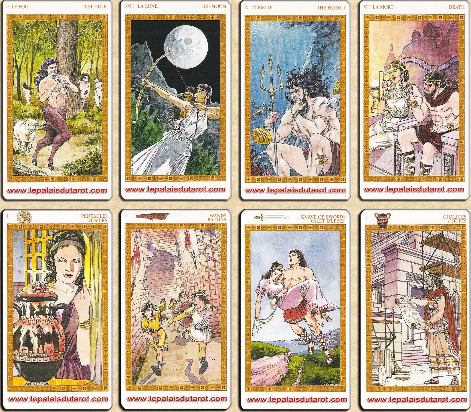 Tarot de l'Olympe