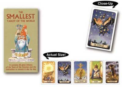 smallest tarot of the world