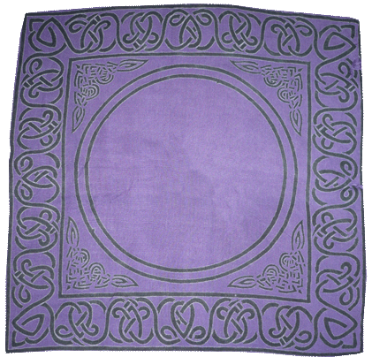 tapis de voyance violet