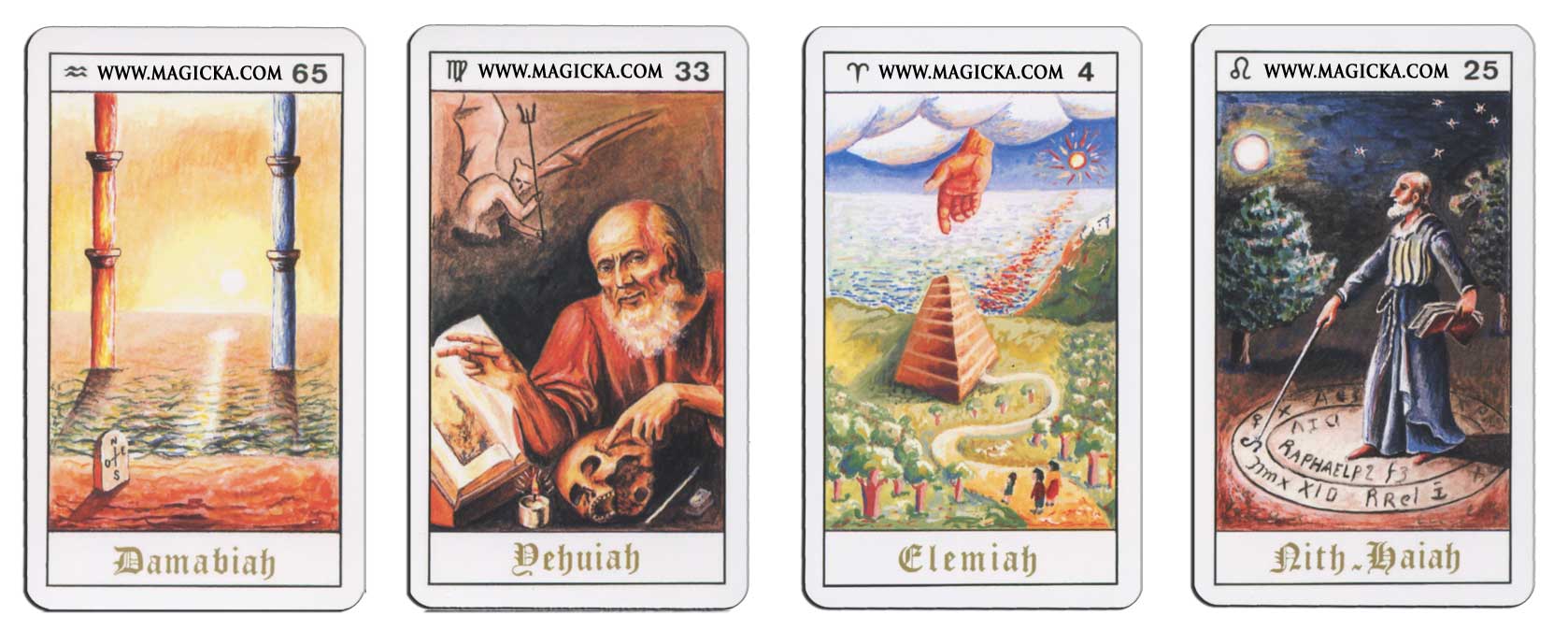 tarot cabbalistique de Haziel Kabbaleb Ikarial